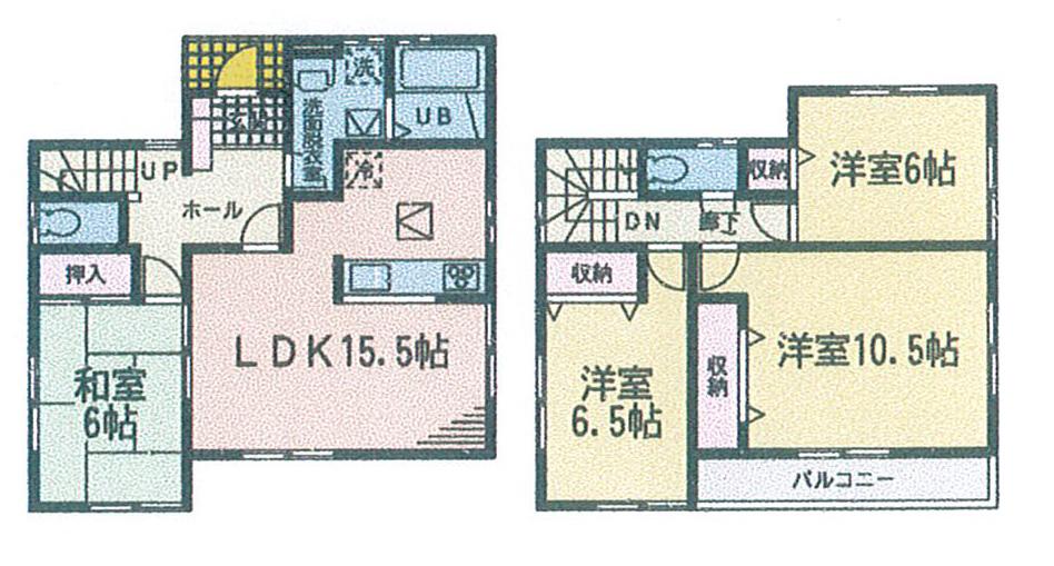 Floor plan. COOP MIYAGI until Yagiyama shop 899m