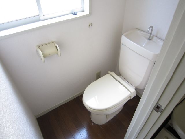 Toilet. You can have windows even to the toilet ventilation.