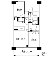 Floor: 1LDK + S (storeroom), the occupied area: 61.89 sq m, Price: 2010 yen ~ 23.5 million yen