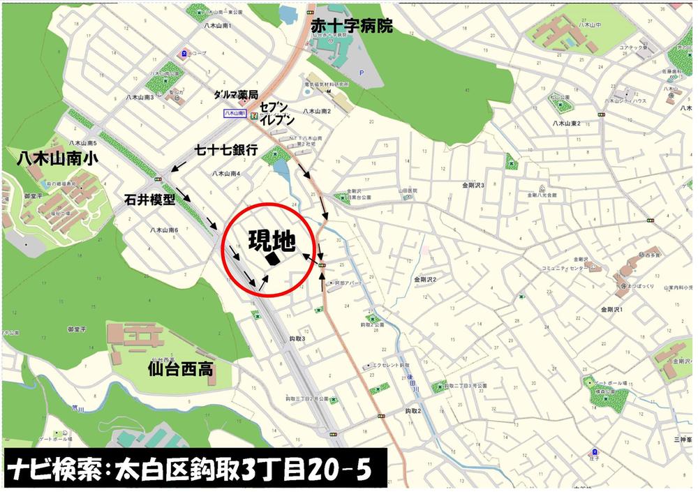Local guide map