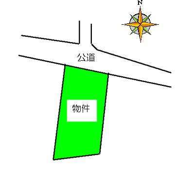Compartment figure. Land price 11.5 million yen, Land area 202.48 sq m