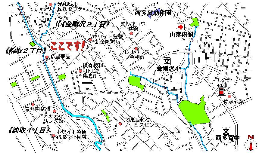 Local guide map. Information map