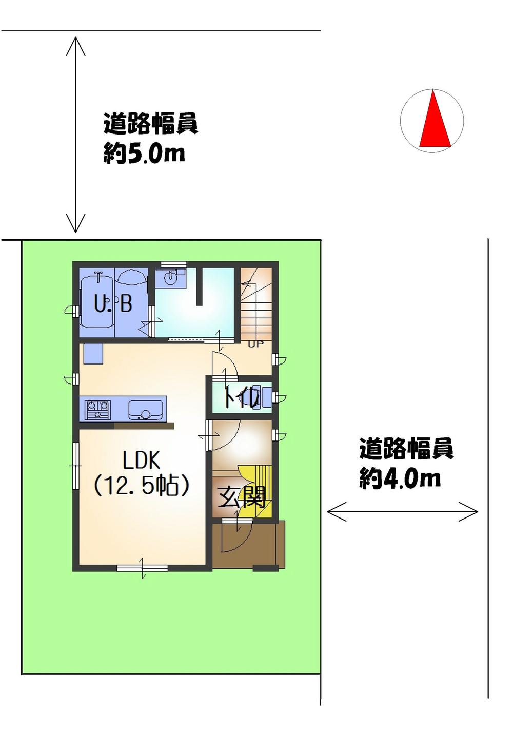 Compartment figure. 28,700,000 yen, 3LDK, Land area 74.51 sq m , Building area 68.12 sq m
