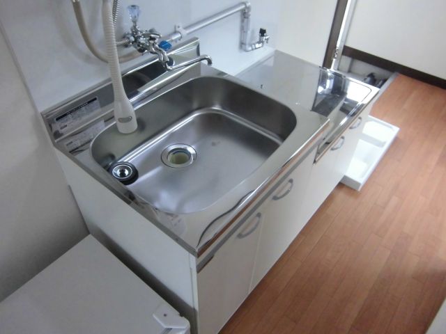 Kitchen. It is a new article of the sink.