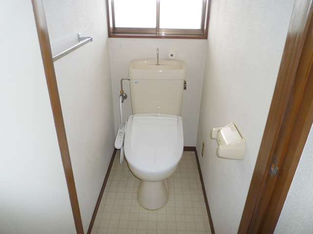 Toilet. With Washlet