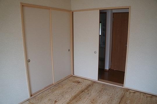Non-living room. Japanese-style example of construction (the same specifications of the construction company)