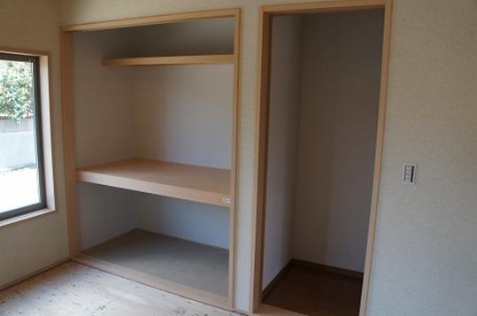 Non-living room. Japanese-style example of construction (the same specifications of the construction company)