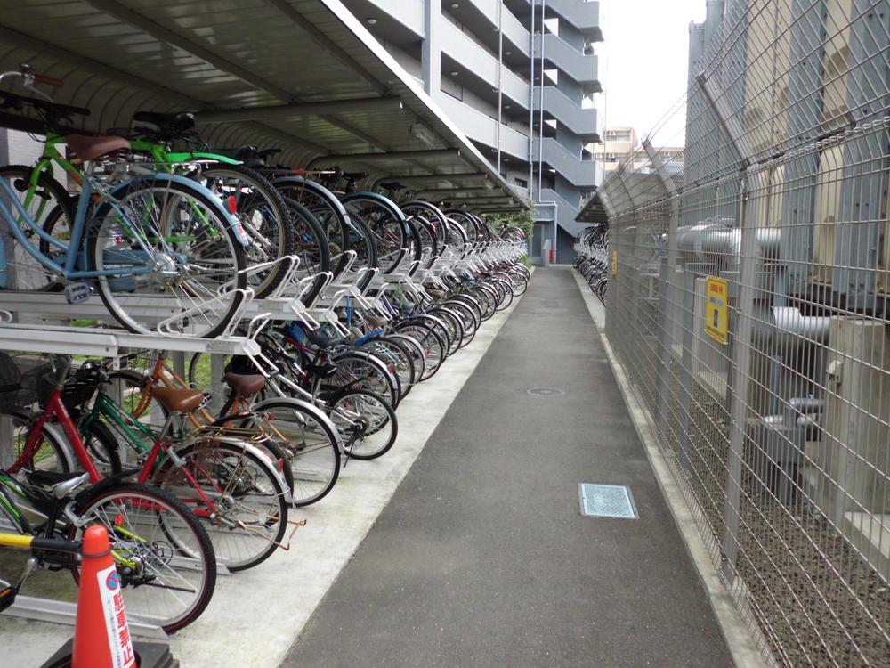 Other common areas. Bicycle parking lot (September 2013) Shooting
