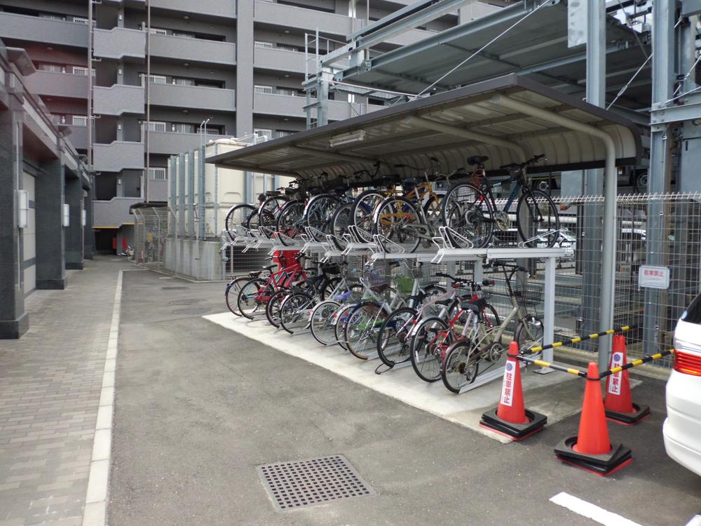 Other common areas. Bicycle parking lot (September 2013) Shooting