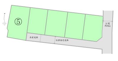 Compartment figure. Land price 28 million yen, Land area 204.01 sq m