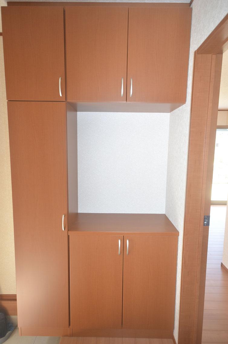 Receipt. Cupboard Example of construction