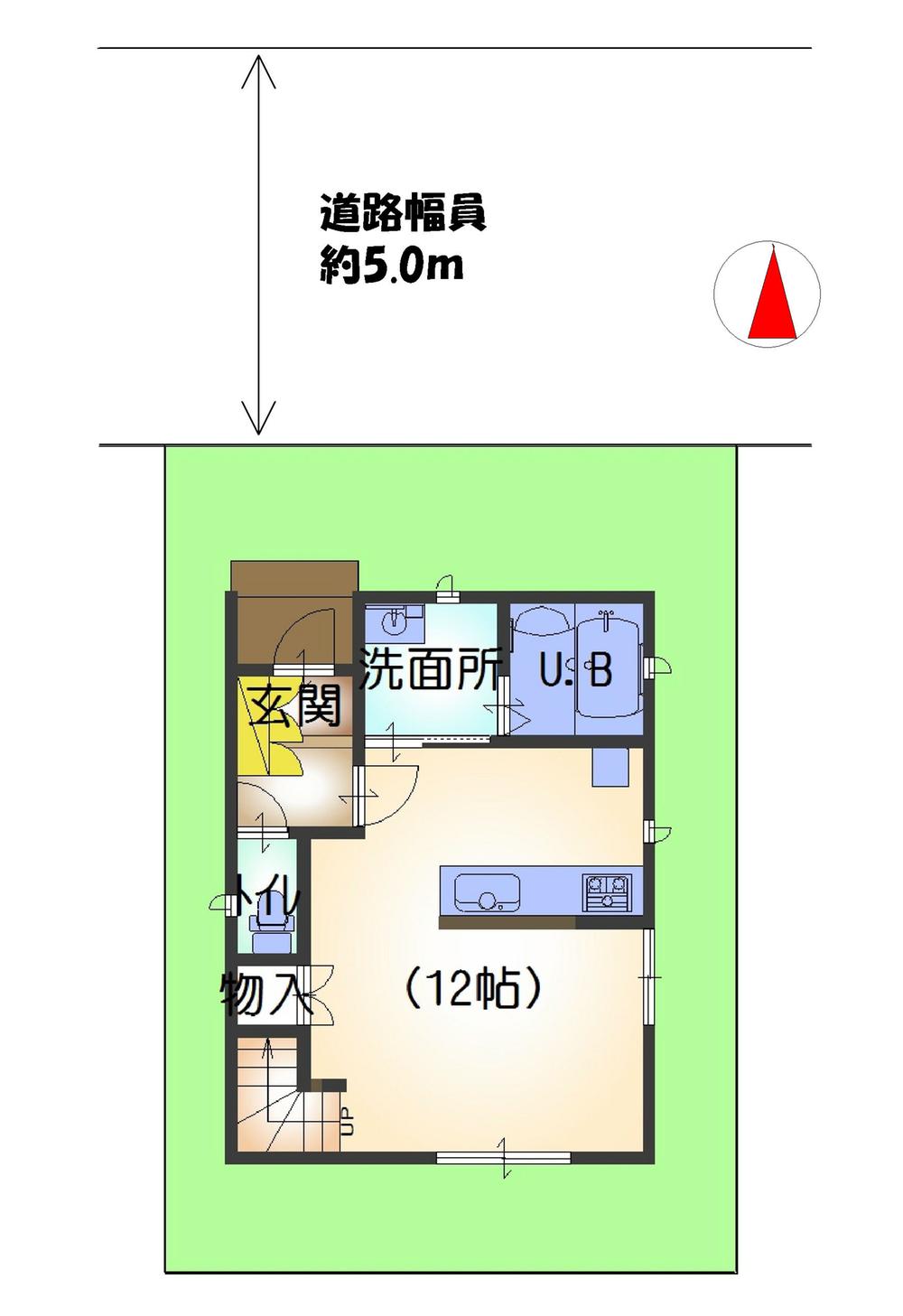 Compartment figure. 27,700,000 yen, 3LDK, Land area 74.17 sq m , Building area 68 sq m
