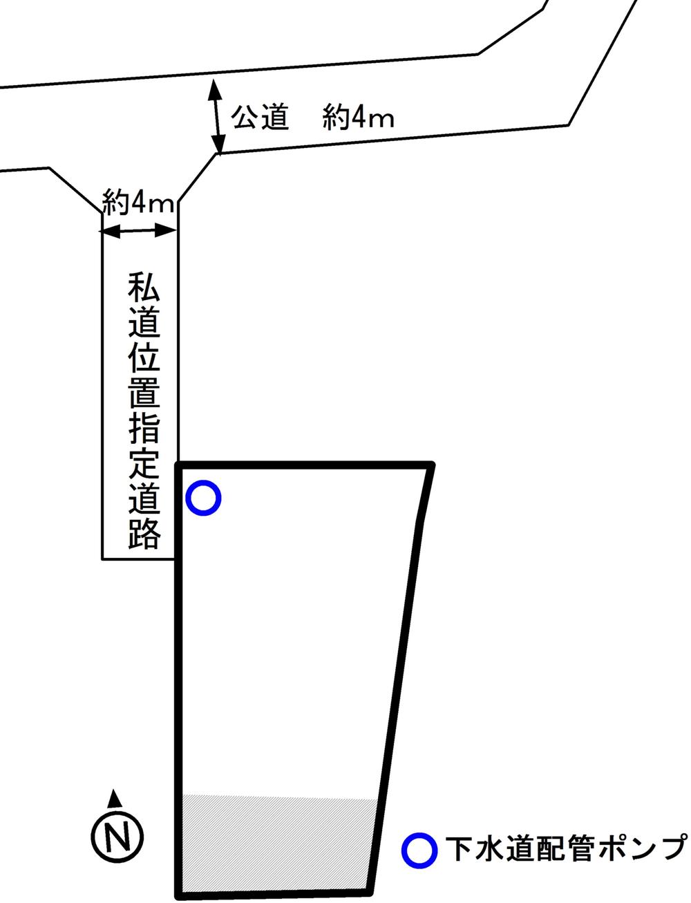 Compartment figure. Land price 9 million yen, Land area 223.72 sq m