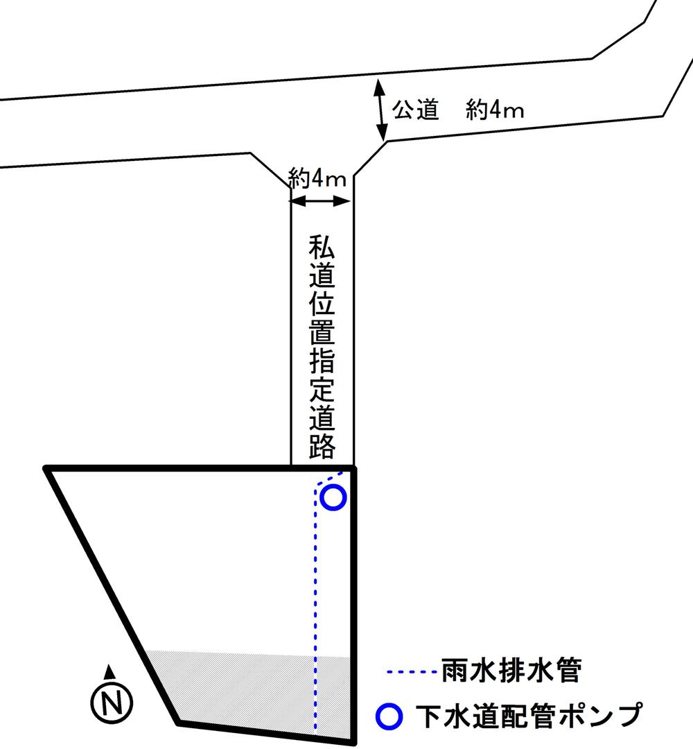Compartment figure. Land price 9 million yen, Land area 226.17 sq m