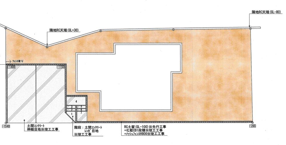 Compartment figure. Land price 9.8 million yen, Land area 198 sq m