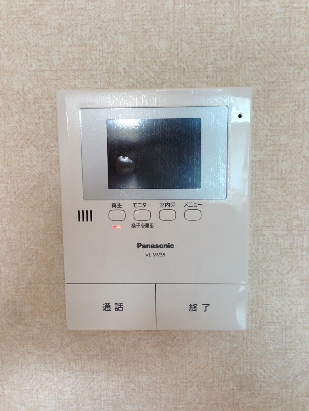 Security equipment. It is safe because the color monitor with intercom (same specifications) at the time of absence visit is also recorded in the color monitor.