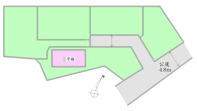 Compartment figure. 24,900,000 yen, 4LDK, Land area 249.95 sq m , Building area 96.79 sq m