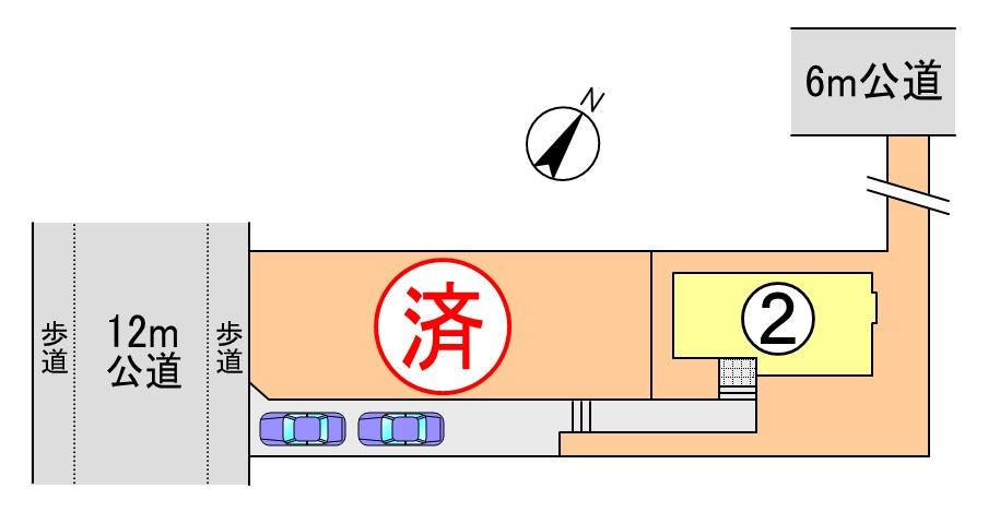 Compartment figure. 27.6 million yen, 4LDK, Land area 261.31 sq m , Building area 105.16 sq m