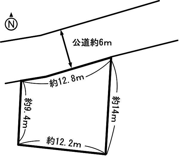 Compartment figure. Land price 14.2 million yen, Land area 142.59 sq m