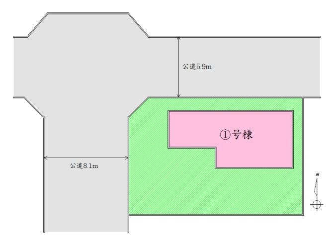 Compartment figure. 18,800,000 yen, 4LDK, Land area 194 sq m , Building area 105.99 sq m