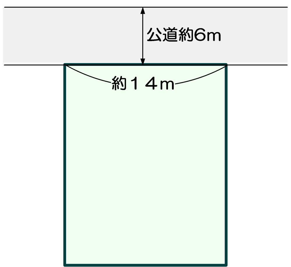 Compartment figure. Land price 2.8 million yen, Land area 335.27 sq m