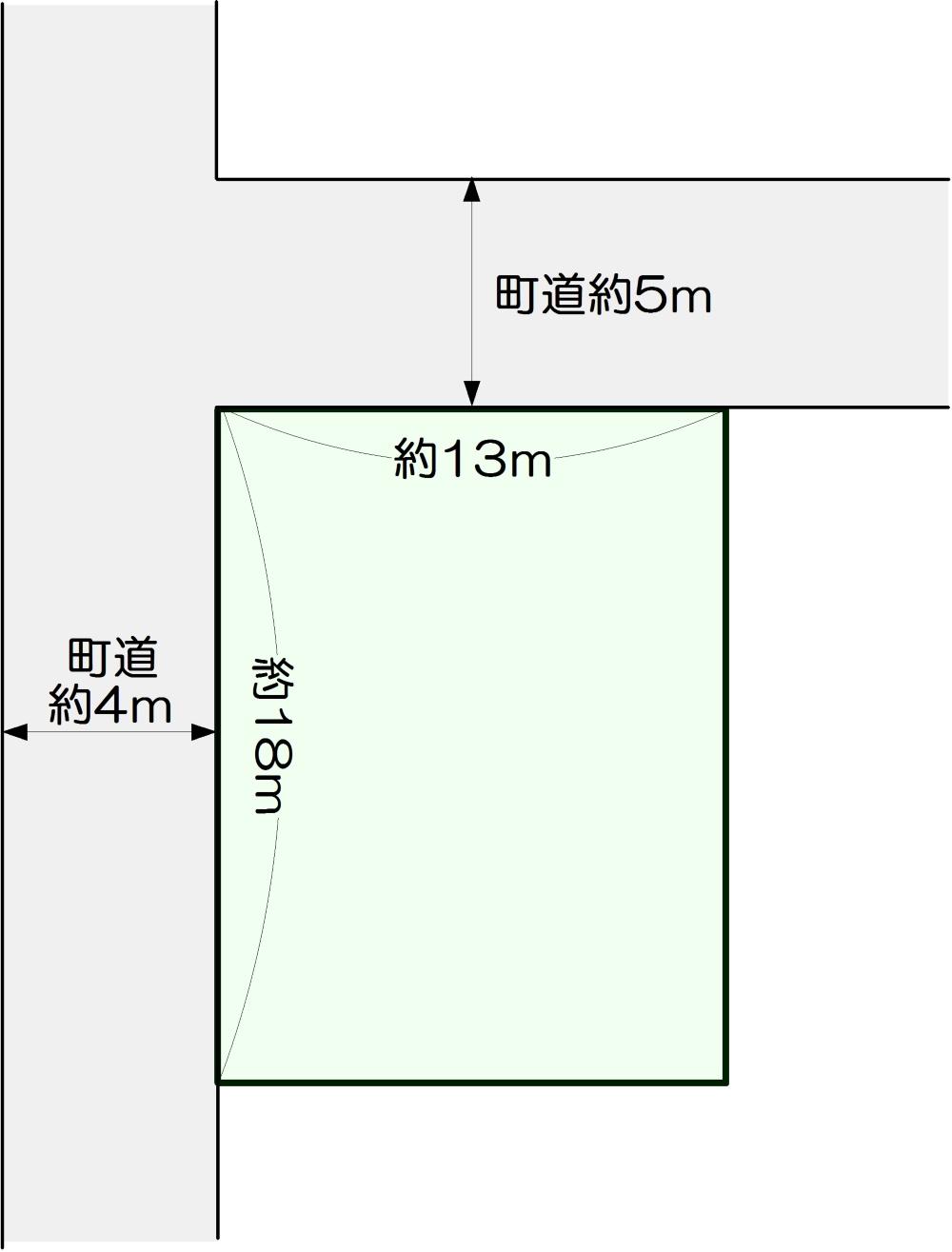 Compartment figure. Land price 1.5 million yen, Land area 234 sq m compartment view