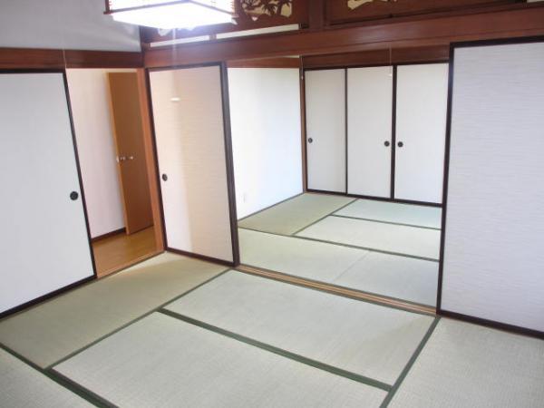 Non-living room. Tsuzukiai of Japanese-style room on how to use various