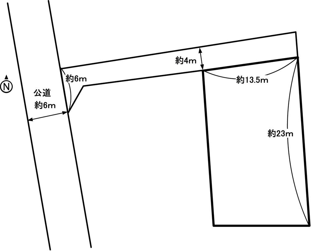 Compartment figure. Land price 6 million yen, Land area 330 sq m