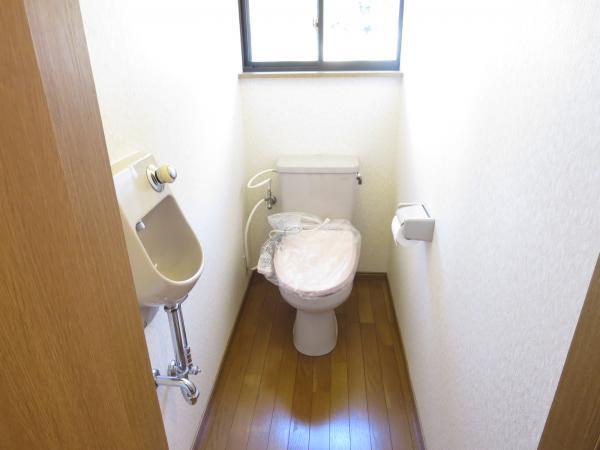 Toilet. There toilet on the second floor. Warm water washing with toilet seat newly established