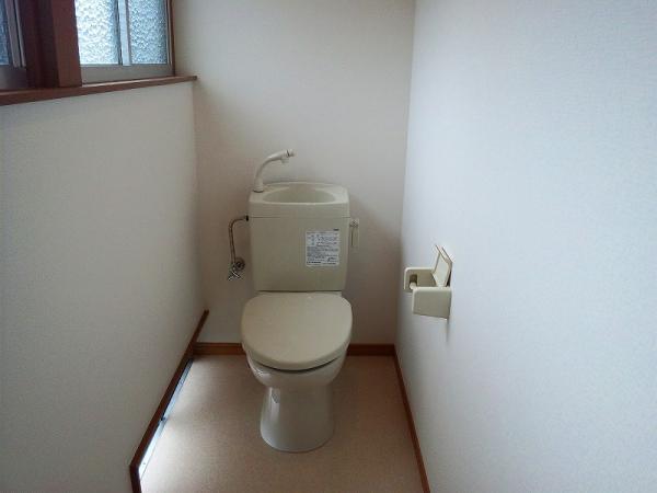Toilet. Toilet is also already replaced with a new one.