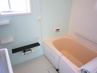 Bathroom. Unit bus of a clean new