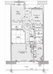 Floor plan. 3LDK, Price 21,800,000 yen, Occupied area 84.65 sq m , Balcony area 14.2 sq m