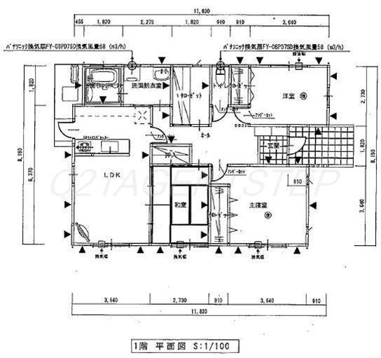 Floor plan. 17.8 million yen, 3LDK+S, Land area 217 sq m , Building area 92.73 sq m