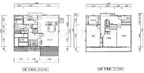 Floor plan. 18,800,000 yen, 4LDK+S, Land area 217 sq m , Building area 111.31 sq m