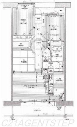 Floor plan. 3LDK, Price 21,800,000 yen, Occupied area 84.65 sq m
