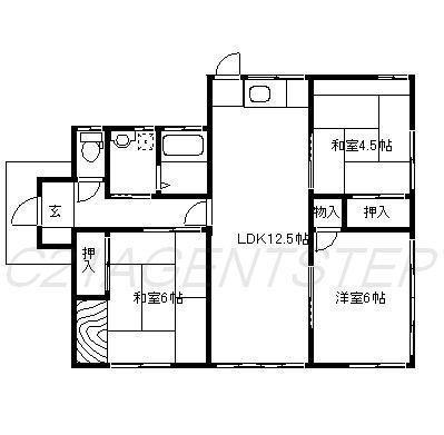 Floor plan. 21.5 million yen, 3LDK, Land area 239.4 sq m , Building area 73.3 sq m