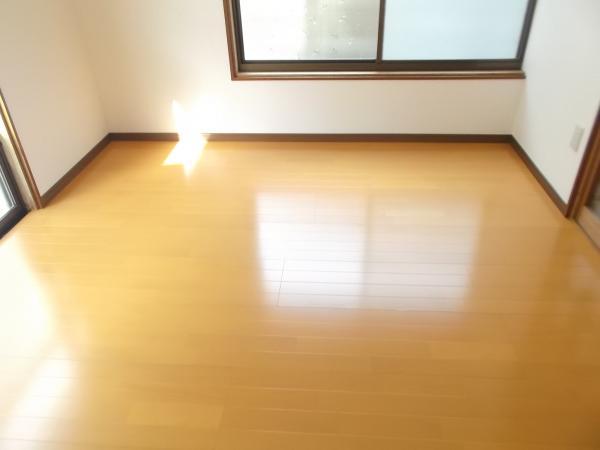 Living. 1F Western 5.5 tatami, Flooring Chokawa