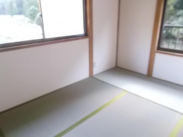 Non-living room. 2F Japanese-style, Tatami straw ・ Wall cross Chokawa