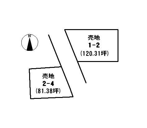 Compartment figure. Land price 5.69 million yen, Land area 269.03 sq m