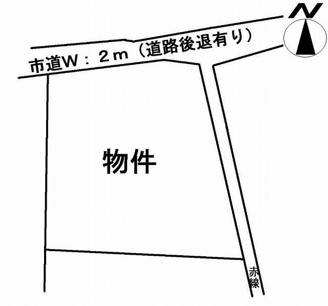 Compartment figure. Land price 7.8 million yen, Land area 300.82 sq m