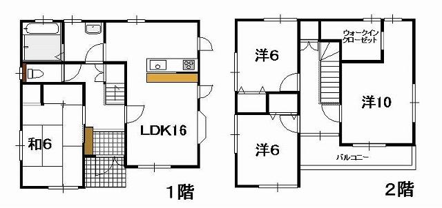 Floor plan. 18.5 million yen, 4LDK, Land area 309.83 sq m , Building area 117.5 sq m