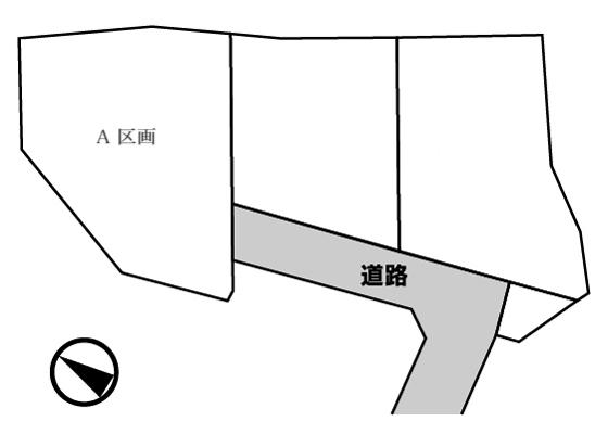Compartment figure. Land price 8.8 million yen, Land area 426.67 sq m