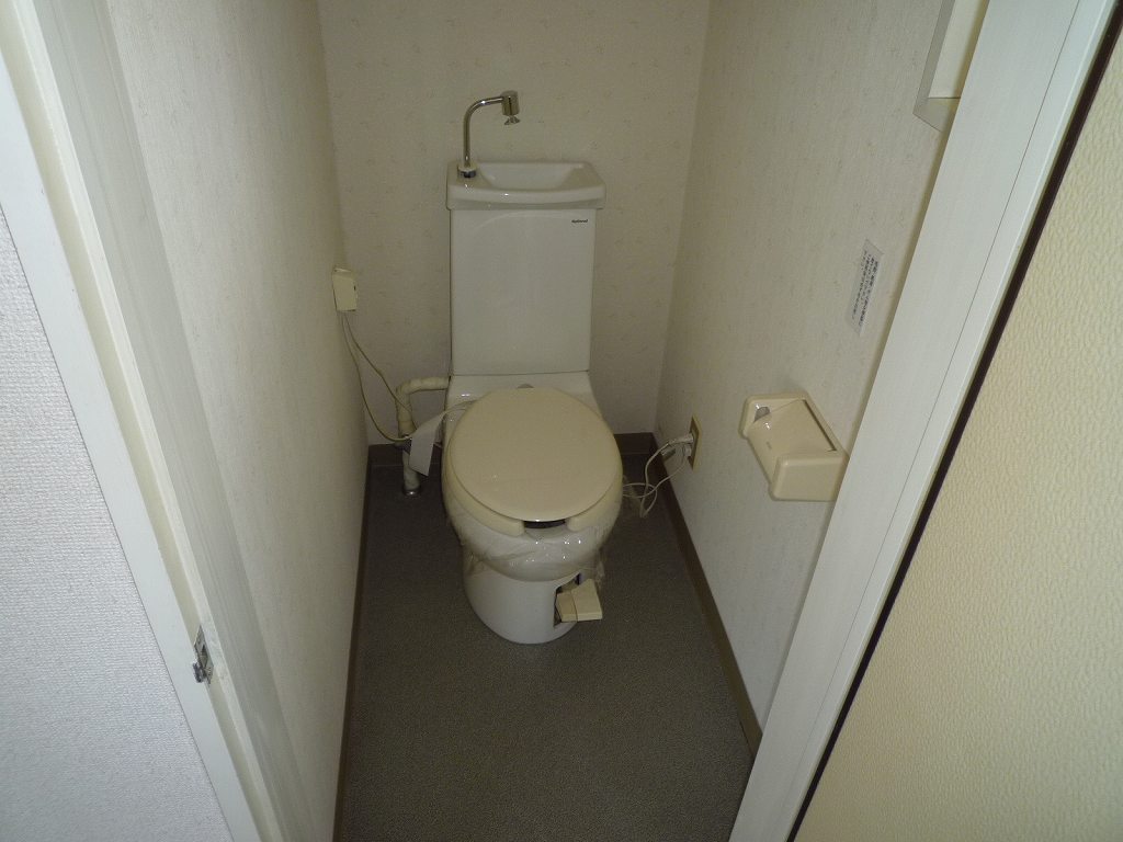 Toilet. Photo corner room