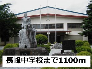 Junior high school. Nagamine 1100m until junior high school (junior high school)