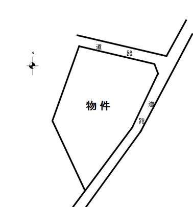Compartment figure. Land price 6.9 million yen, Land area 449.04 sq m