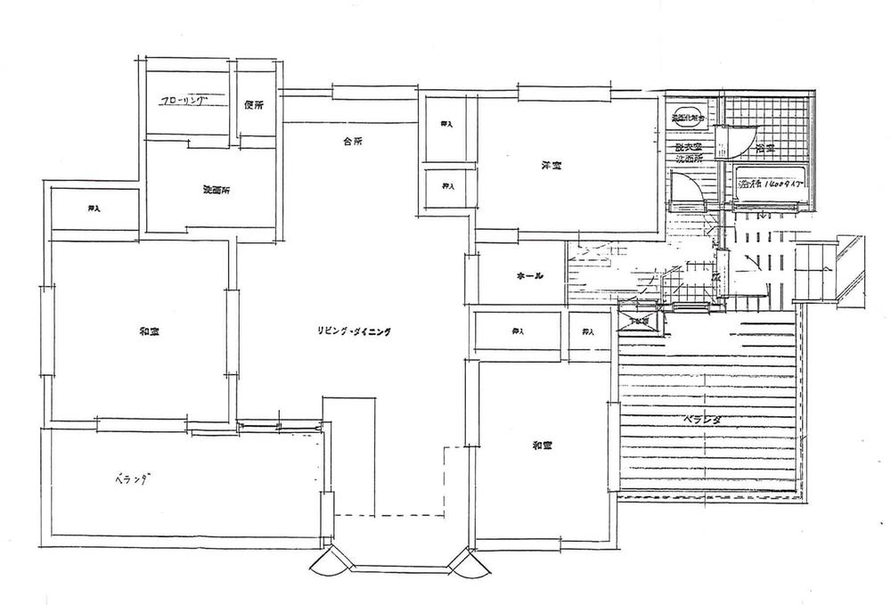 Floor plan. 5.2 million yen, 3LDK, Land area 1,351.42 sq m , Building area 81.17 sq m