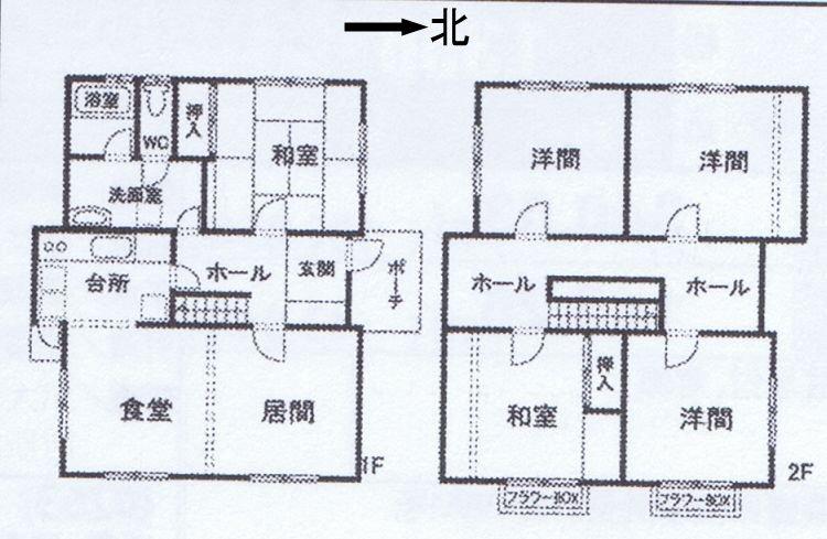 Floor plan. 11.8 million yen, 6DK, Land area 495 sq m , Building area 144 sq m