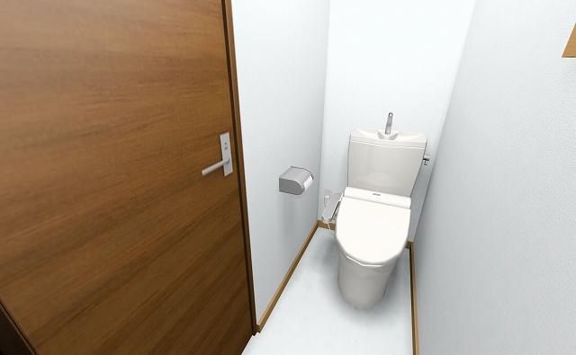 Toilet. Rendering