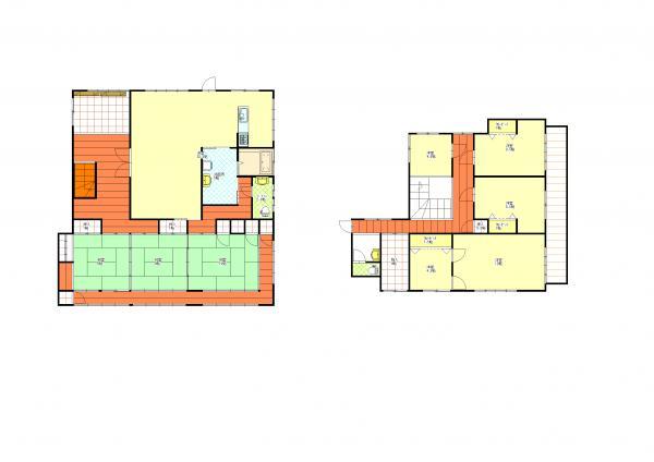 Floor plan. 22,800,000 yen, 7LDK, Land area 1509.63 sq m , Building area 663.24 sq m