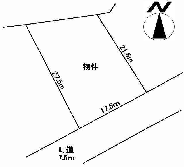 Compartment figure. Land price 3.7 million yen, Land area 370 sq m
